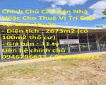 Chính Chủ Cần Bán Nhà Hoặc Cho Thuê Vị Trí Đẹp Tại Bình Thuận