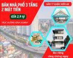 Chỉ với 2,9 tỷ sở hữu nhà 2 mặt tiền gần đường phố Trần Nhân Tông Q Kiến An