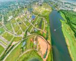 Bán lô nền 2MT biệt thự FPT City nằm trên trục Bắc Nam. Diện tích 366m2, view sông