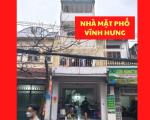Bán nhà mặt phố Vĩnh Hưng - kinh doanh sầm uất - 4 Tầng, 120m2 - Giá 16 Tỷ (Có TL)