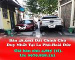 Bán 48,5m2 Đất Chính Chủ Duy Nhất Tại La Phù-Hoài Đức