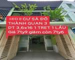 + Nhà Bán 57,6 M2-2 tầng-Cư Xá Đô Thành-P4Q3-7.6 tỷ