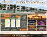 Nhà Phố 2 Mặt Tiền Fiesta Central 1 Trệt 2 Lầu Tại Tp.Mới Bình Dương – Giá Rẻ Nhất Khu