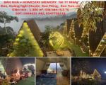 CHÍNH CHỦ CẦN BÁN NHÀ + HOMESTAY MEMORY  TẠI TT Măng Đen, Quảng Ngãi (Huyện  Kon Plông,