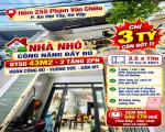 Bán nhà 2 tầng hẻm 255 Phạm Văn Chiêu, Gò Vấp -43m2 chỉ 3ty bớt lộc