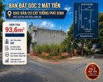 BÁN ĐẤT ĐỨC HOÀ TỈNH TÂY NINH - DT 93,6 M2 - SHR - 2TỶ050TR. LH:0903974577