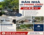 Bán nhà Khu dân cư Đất Lành – Nam Nha Trang  Cách Phong Châu 20m  Nhà đẹp 2 tầng chỉ 4,6