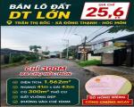 ĐẤT RỘNG 1.562M² – CHỈ 300M RA CHỢ HÓC MÔN – 300M² THỔ CƯ – GIÁ CHỈ 25,6 TỶ 🔥