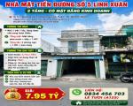 NHÀ 2 TẦNG LINH XUÂN - MẶT TIỀN ĐƯỜNG SỐ 5 - GẦN HOÀNG DIỆU 2