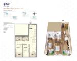 Chỉ với 7,1 tỷ mua đứt căn hộ 2N2VS khu vực Tây Hồ Tây, đối diện KĐT Ciputra