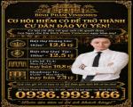 Săn hàng giá tốt tại Đảo Vũ Yên - 7,3 tỷ sở hữu ngay - Cơ hội hiếm. LH: 0936.993.166