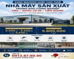 SANG NHƯỢNG HOẶC CHO THUÊ NHÀ MÁY SẢN XUẤT , KCN TMC, QUỐC LỘ 50, TIỀN GIANG