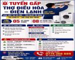 TUYỂN GẤP THỢ ĐIỆN LẠNH – THANH XUÂN, HÀ NỘI