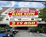 Bán CC Kim Sơn 1, Bình Lợi ,Đặng Thùy Trâm 45m2 có thang máy Sổ riêng 2.85tỷ