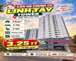 Bán căn hộ Linh Tây Tower gần Chợ Thủ Đức 71m2, 2PN2WC có Sổ chỉ 3.25tỷ