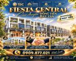 Bán Nhà phố 2 mặt tiền Fiesta Central Thành Phố Mới Bình Dương – vốn ban đầu từ 1.380  Tỉ
