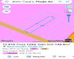 Bán Đất tại Đường Bình Chuẩn 34, 145,5m2 (80m2 thổ cư) siêu hot giá tốt 3tỷ99
